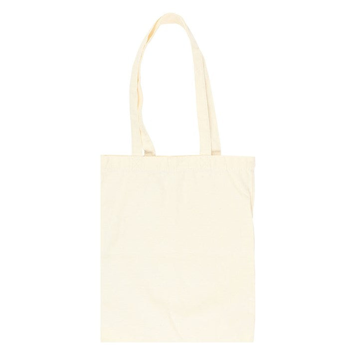 Apple Print Polycotton Tote Bag