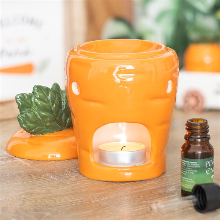 Carrot Shaped Oil Burner and Wax Warmer