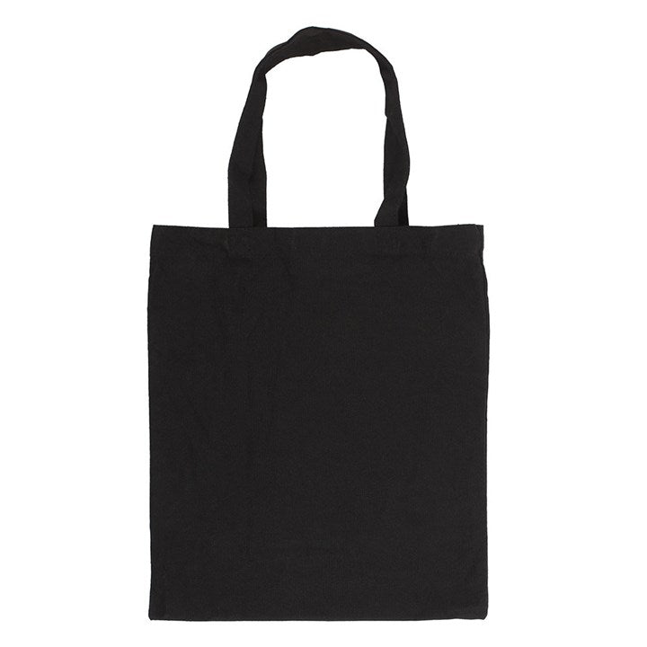 In My Witch Era Bat Cat Polycotton Tote Bag with Enamel Pin