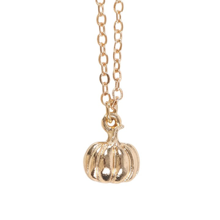 Pumpkin Necklace on Greeting Card