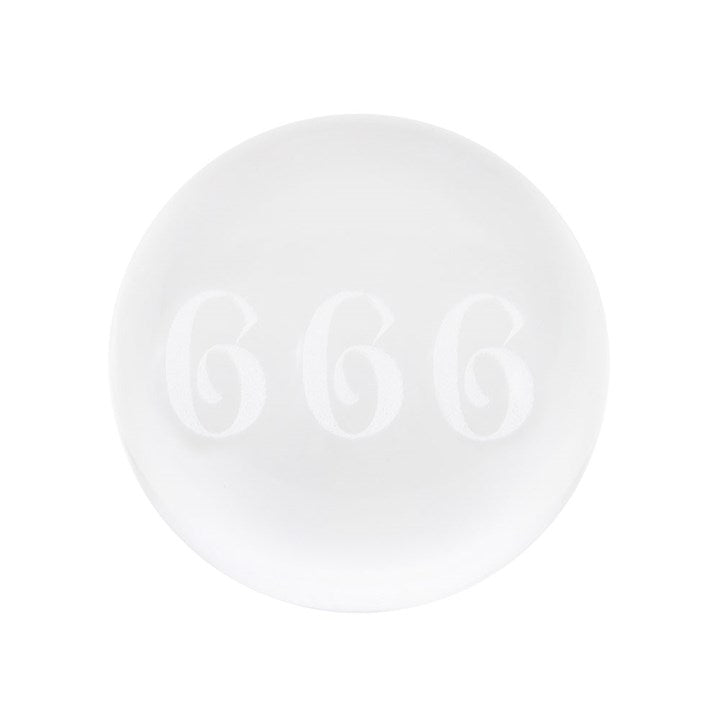 666 Angel Number Crystal Ball