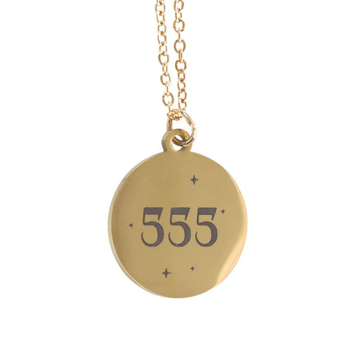 555 Angel Number Change Necklace