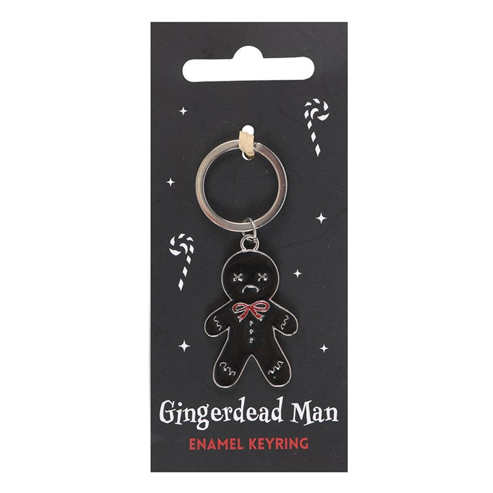 Black Gingerdead Man Keyring