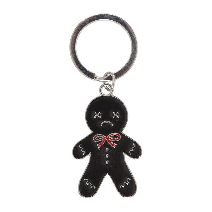 Black Gingerdead Man Keyring