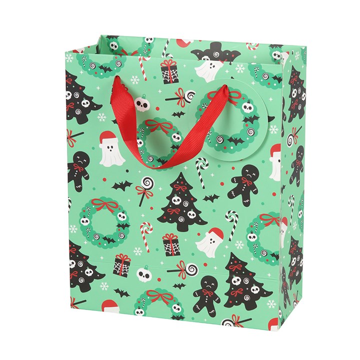 Merry Creepmas Print Gift Bag