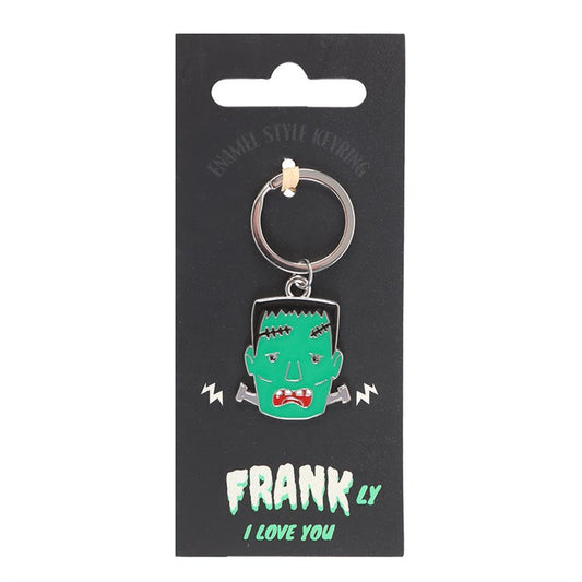 Monster Frank Enamel Keyring