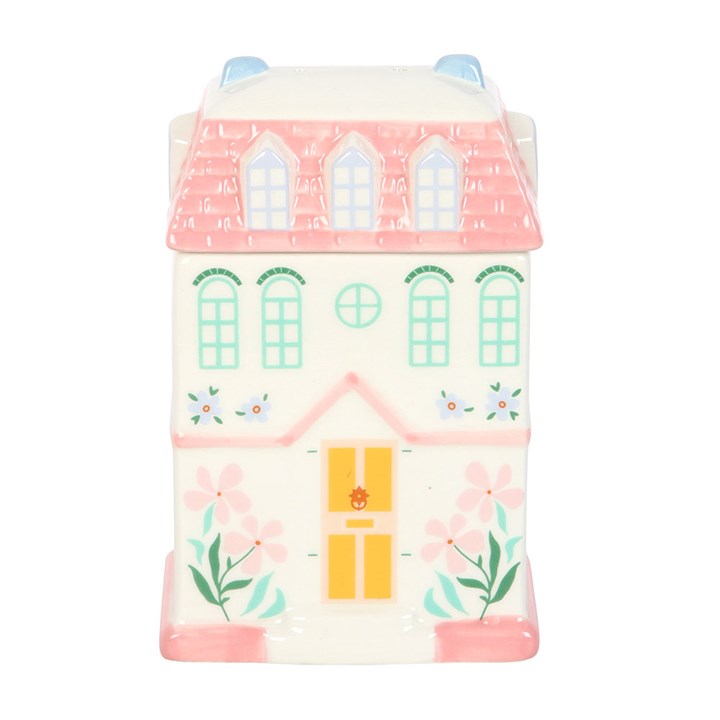 Pastel House Oil Burner and Wax Warmer