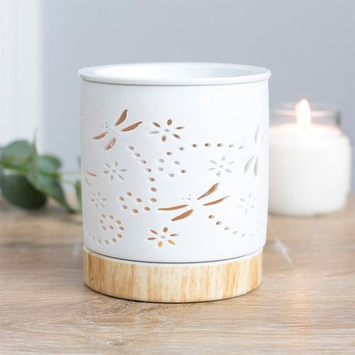 Dragonfly Matte Ceramic Oil Burner