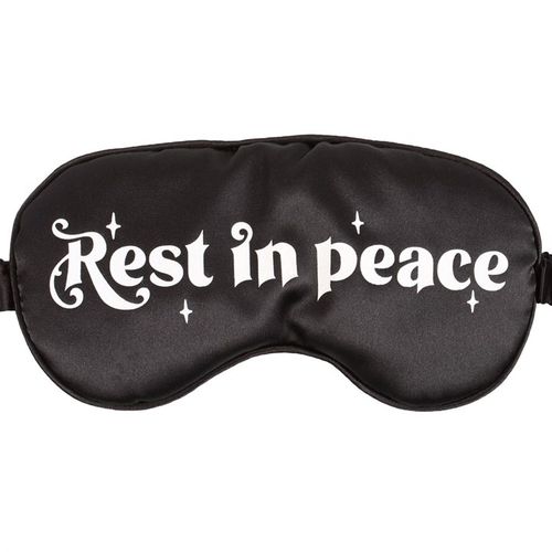 Rest in Peace Satin Sleep Mask