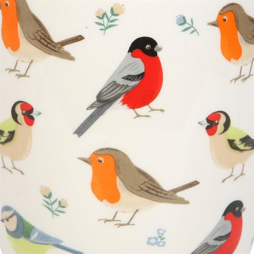 British Garden Birds Ceramic Plant Pot