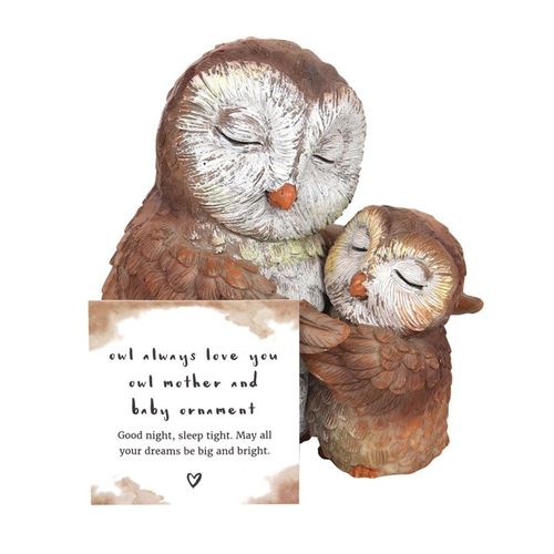 Owl Always Love You Owl Mother and Baby Ornament