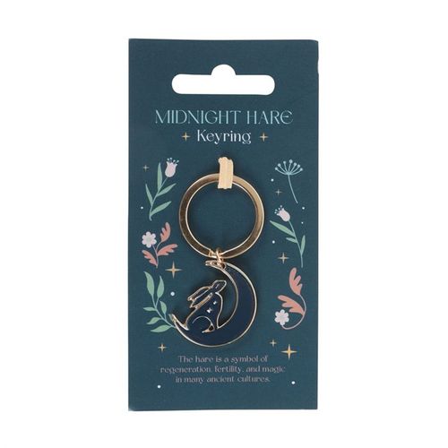 Midnight Hare Keyring