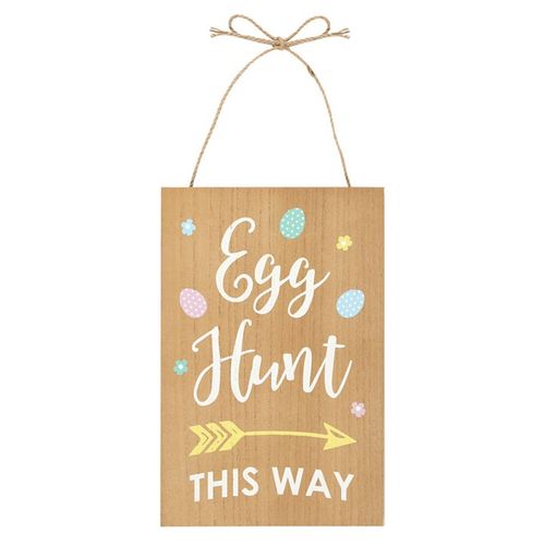 Easter Egg Hunt Hanging Sign