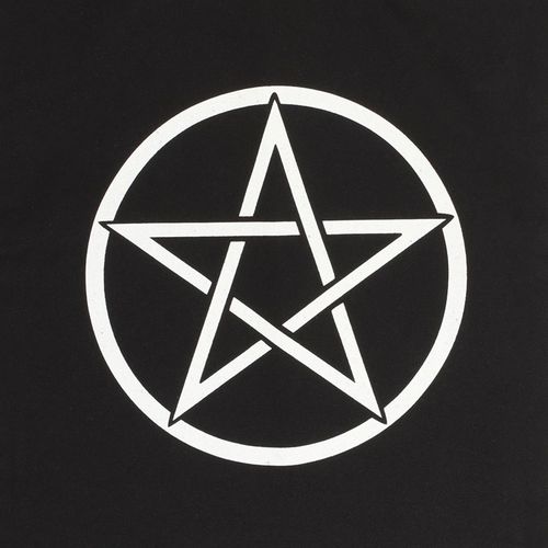 Pentagram Polycotton Tote Bag